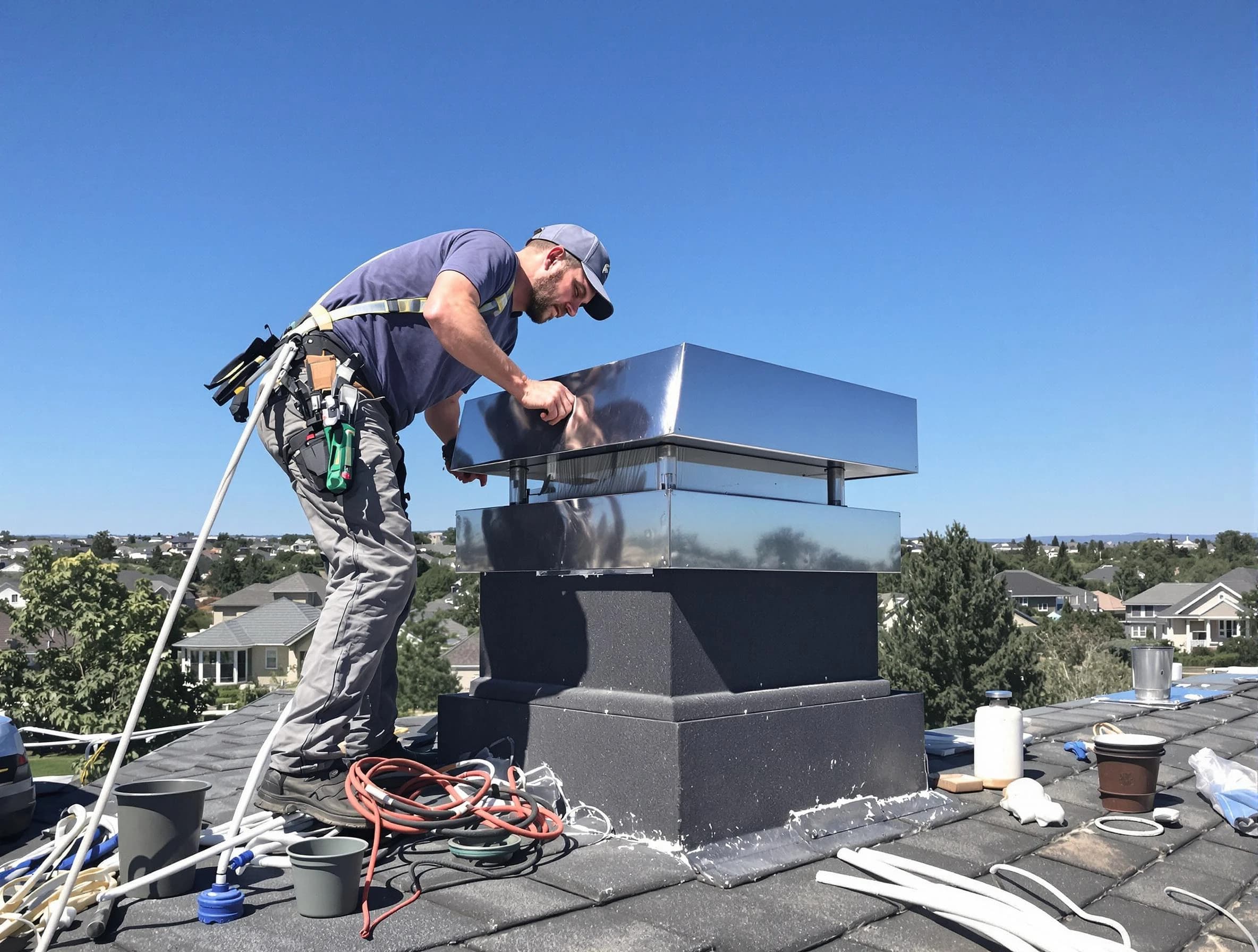 Chimney Cap Services service in College Park, GA