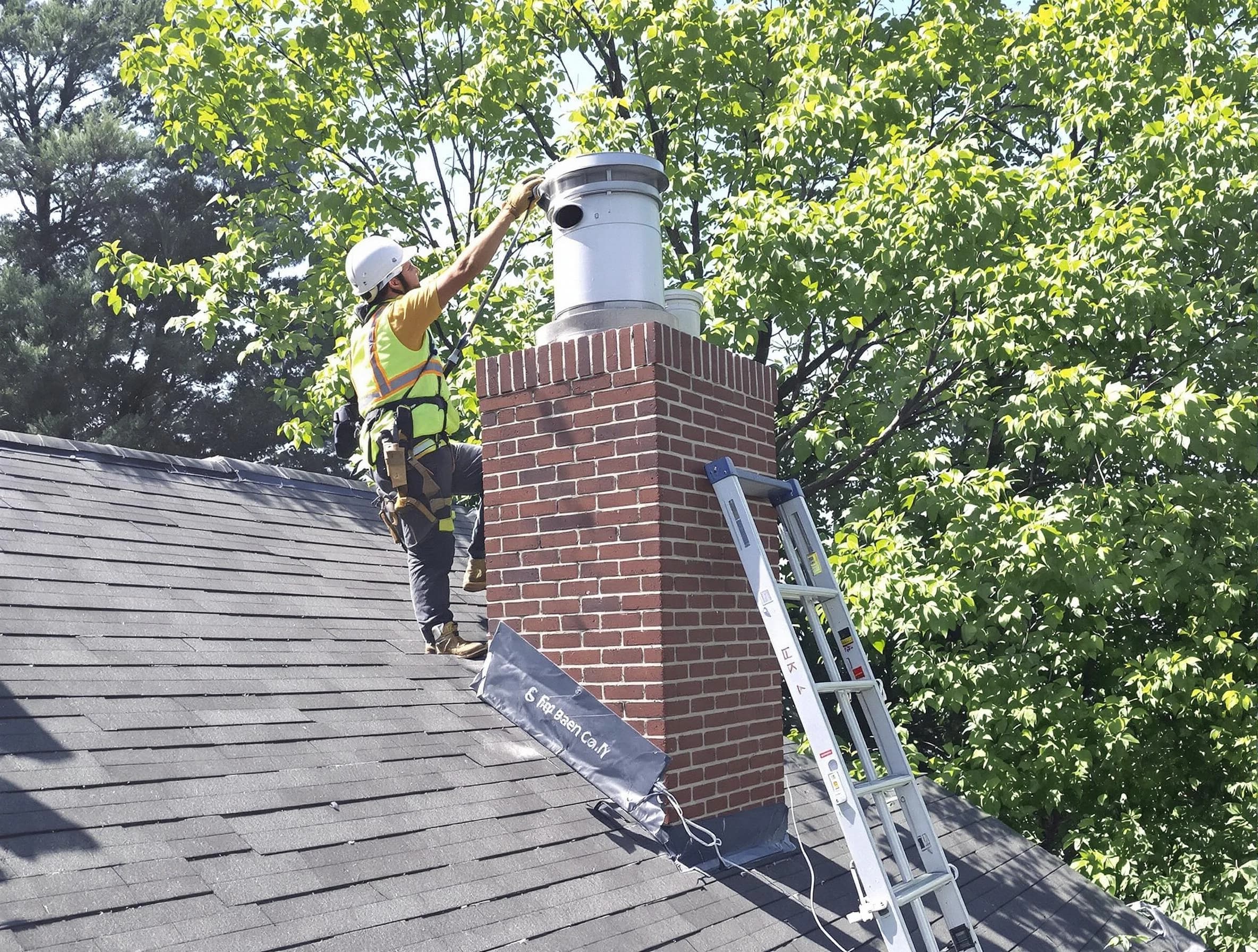 Chimney liner inspection by College Park Chimney Sweep in College Park, GA