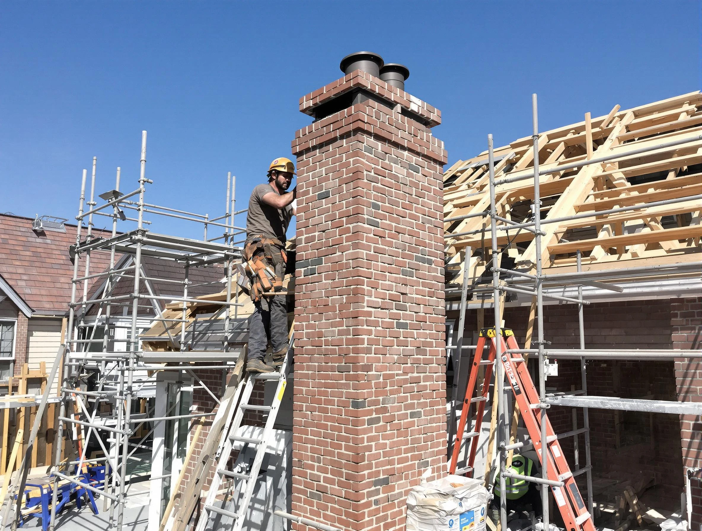 New chimney installation completed by College Park Chimney Sweep in College Park, GA